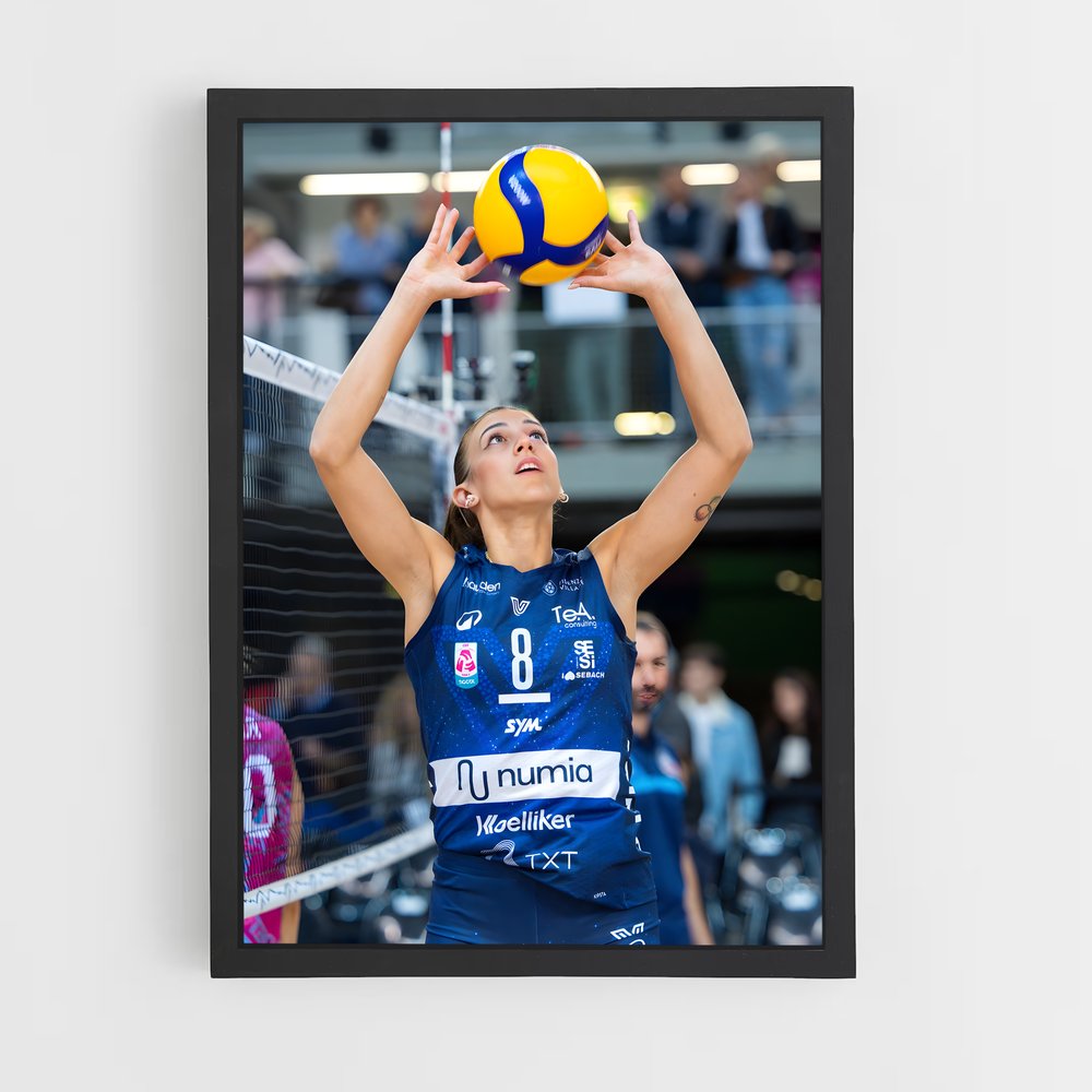Poster Serie italy – affiche Volleyball (vue 2)